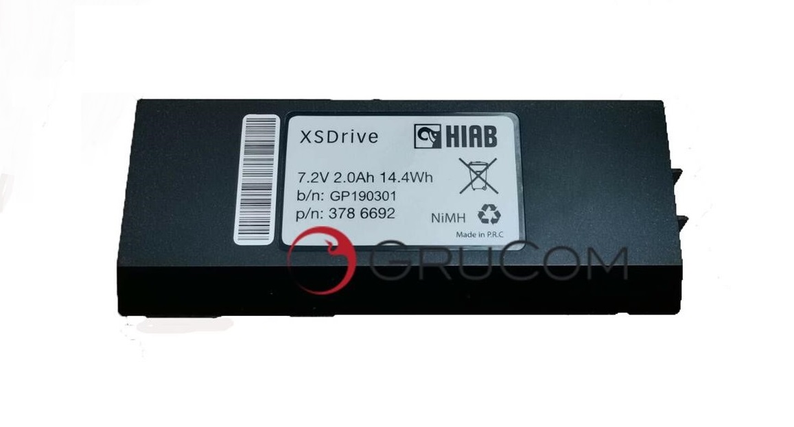 Crane Remote Control Battery XS Drive XS Drive H3786692 GAXI Battery Replacement for Hiab AMH0627 Comapatible with Hiab AX-HI6692 XS Drive H3796692