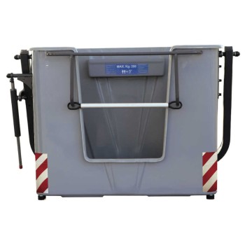 Cesta grúa fija de fibra para 2 personas 1400x700x1150 (L x A x H)