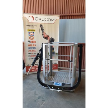 Steel crane basket for 1 person 850 mm (L)