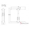 Towing system for crane Loading capacity(kg): 3500