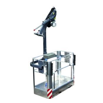 Cesta regulable en altura para 2 personas 1400x700x2394 (L x A x H)