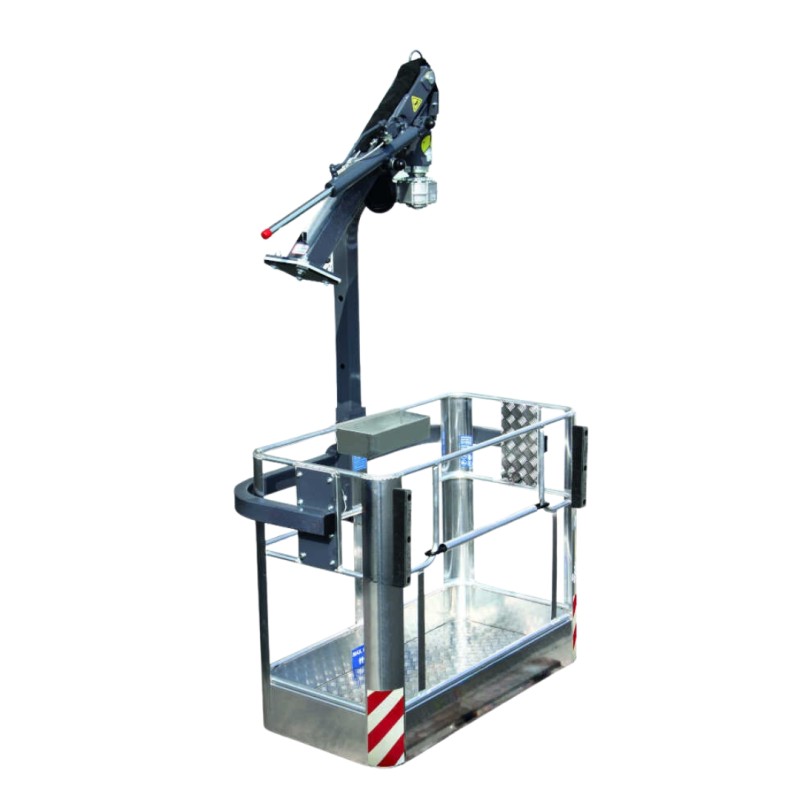 Cesta regulable en altura para 2 personas 1400x700x2394 (L x A x H)