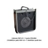 Outrigger pad offer 400x400x50 + holder