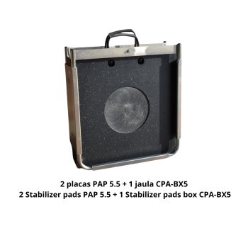Oferta placas apoyo 500x500x50 + jaula