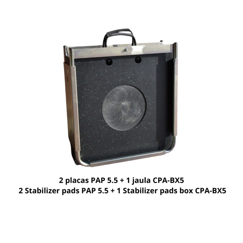 Oferta placas apoyo 500x500x50 + jaula