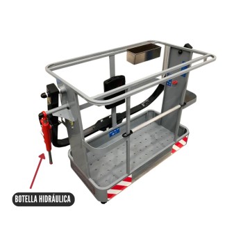 Hydraulic cylinder designed to keep level.