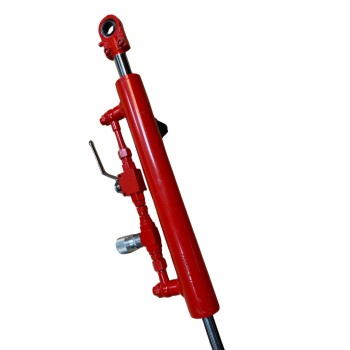 Hydraulic cylinder designed to keep level.