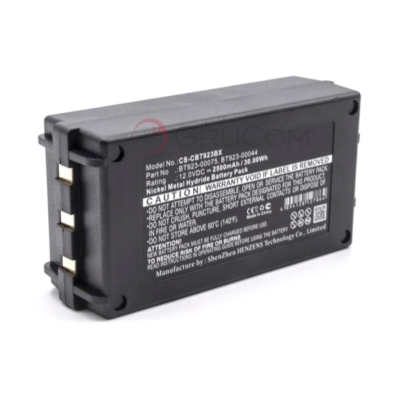 Batería compatible Cattron Theimeg BT081-00053, BT081-00061, BT923-00044, BT92300075,