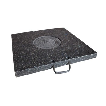 Placa de apoyo para grúa 1000x1000 mm | PEHD 500