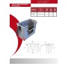 Fixed fiber crane basket for 2 people 1400x700x1150 (L x W x H)