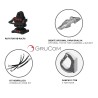 Clamshell bucket - 250 Kg Aperture: 1200 mm