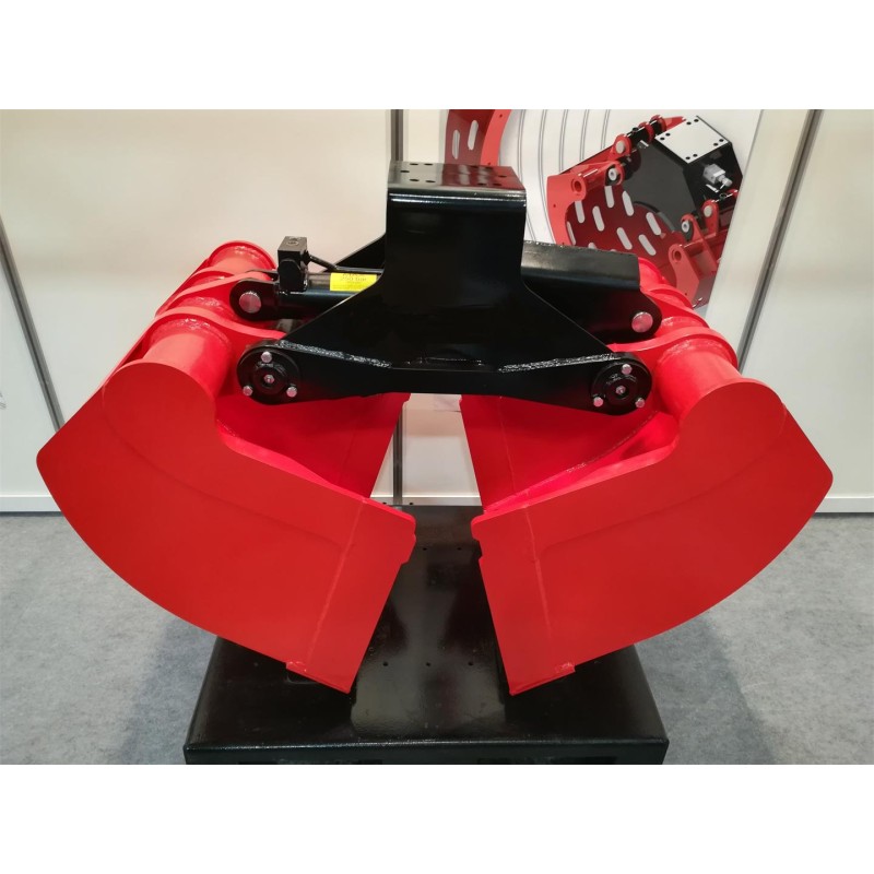 Hydraulic clamshell bucket - 2000 Kg Aperture: 1675 mm