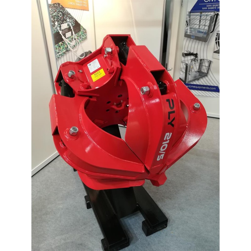 Hydraulic polyp grab - 2000 kg Aperture:1370 mm