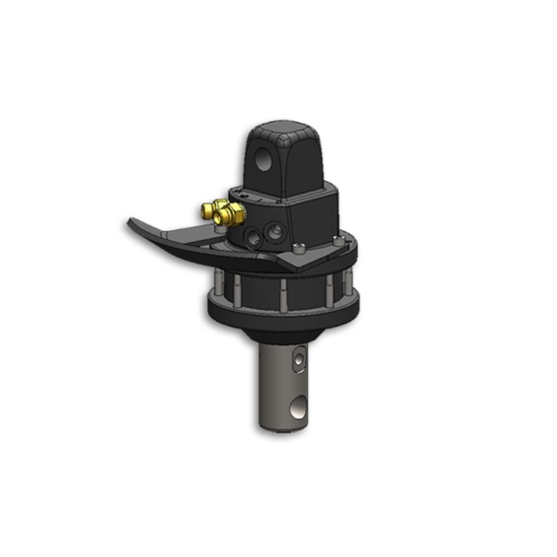 Hydraulic shaft rotator