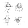 Hydraulic shaft rotator