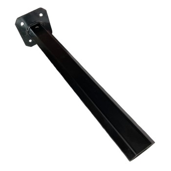 Connector coupling for crane basket Additional welded arm