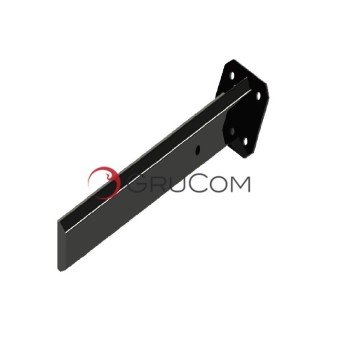 Acople conector para cesta de grúa Brazo adicional soldado