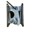 Coupling system between the man basket and the articulated crane