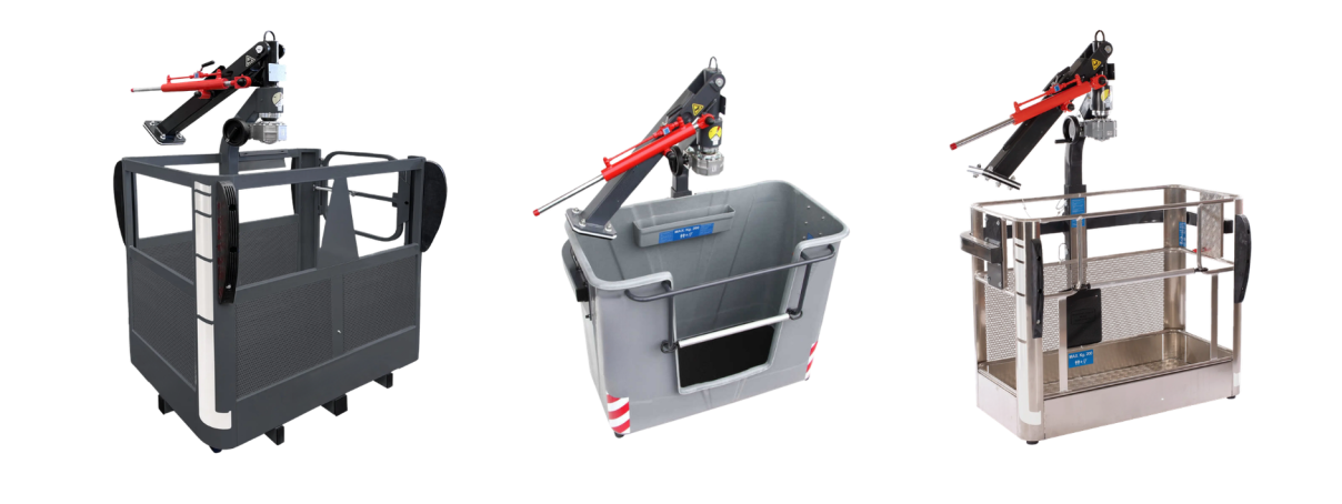 Man basket for 2 operators