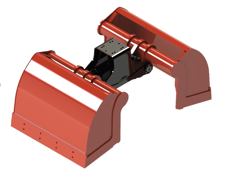 Bivalva para grúa con laterales  BV-L 125 